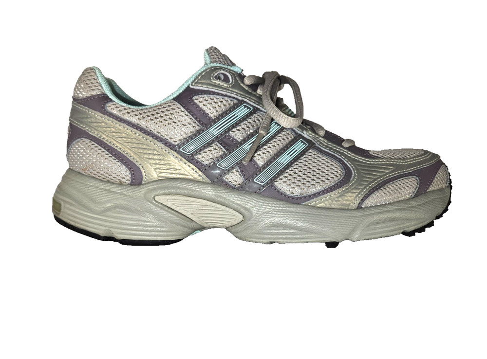 adidas Women's 7.5 Adiprene Torsion Running Shoes Gray Athletic Sneakers Trainer